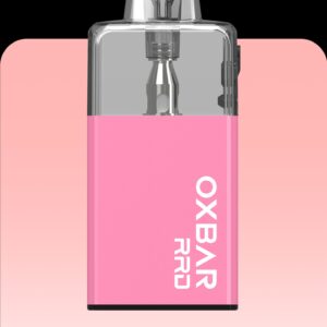 Pink vape kit for sale, Experience Vaping Elegance with OXBAR RRD Cherry Pink Rechargeable Vape Now for Unrivaled Style and Performance